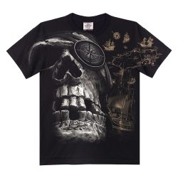 Koponyás póló - Pirate Skull