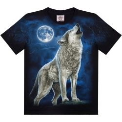 Állatos póló - Night wolf