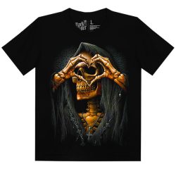 Koponyás póló - Skull Love - DarkRiderCo.