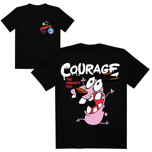 Courage - Cartoon Network póló