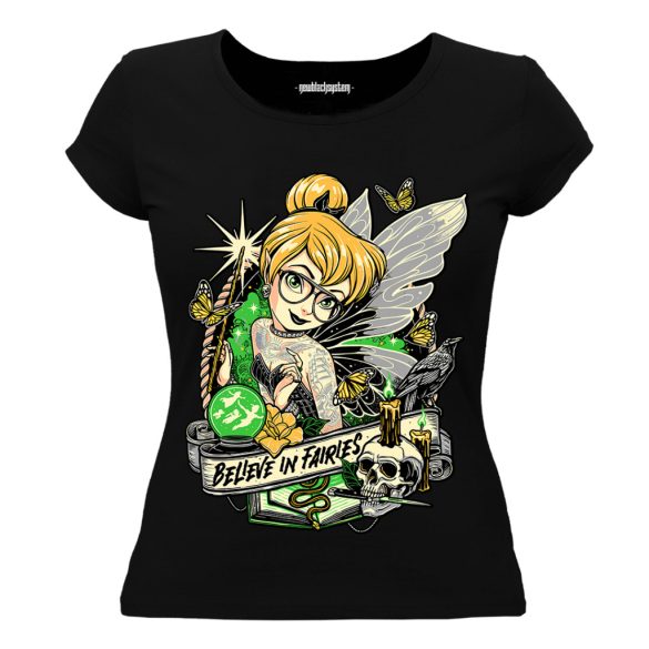 Tattooed Tinkerbell - T-shirt